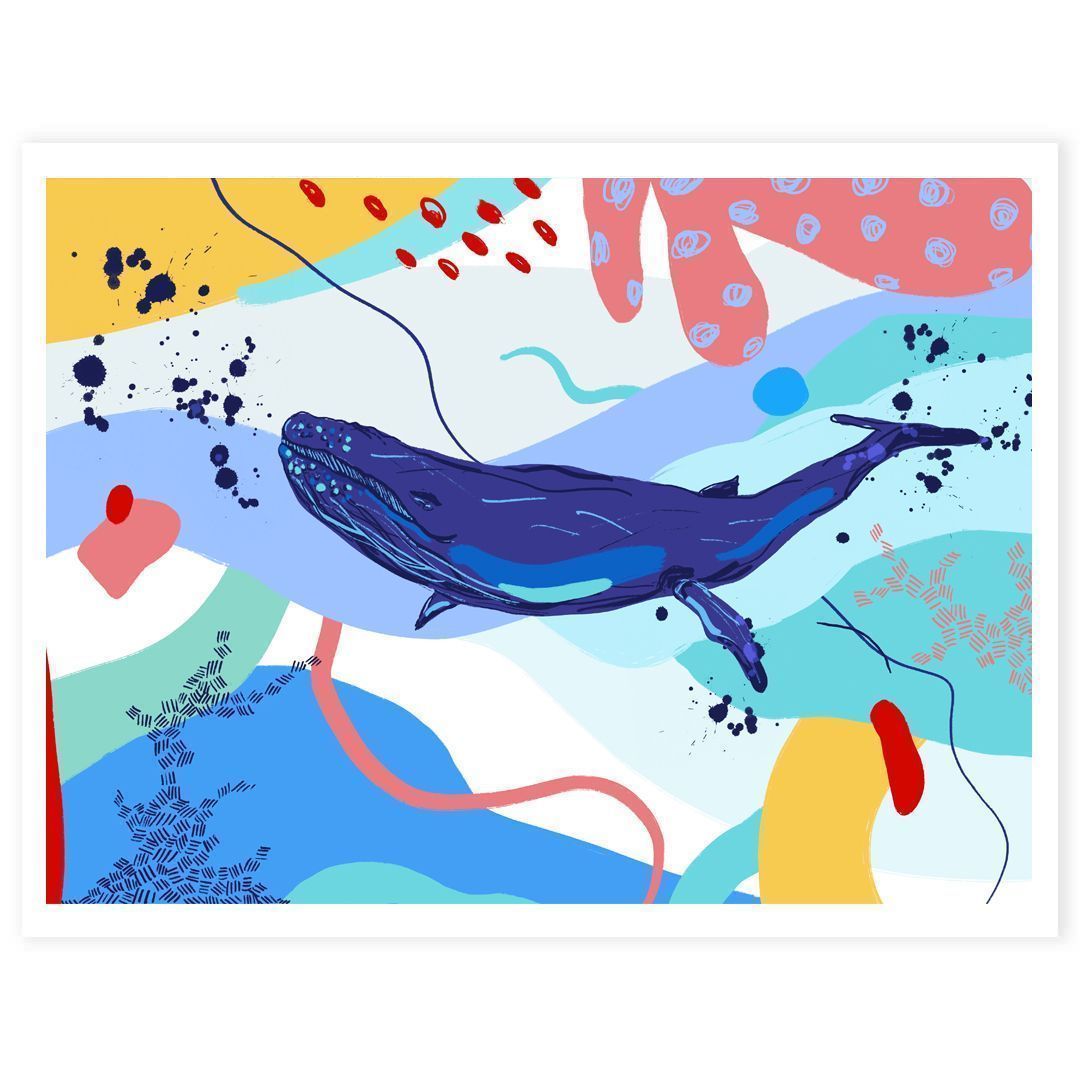 Ballena en libertad