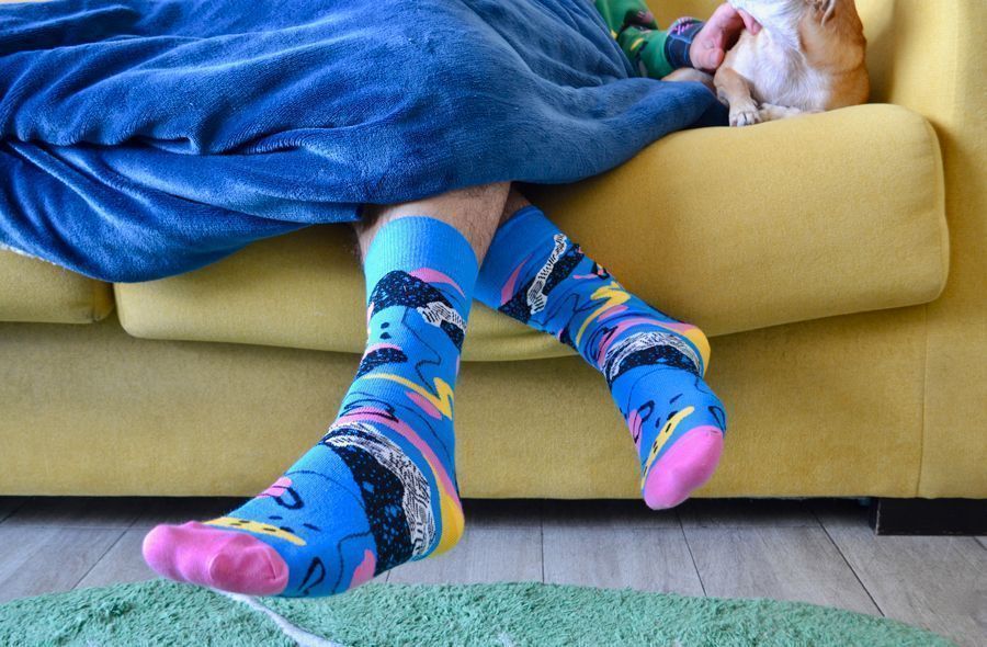 Cosmic socks azules - Imagen 11