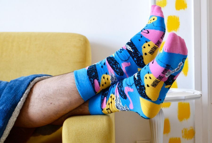 Cosmic socks azules - Imagen 12