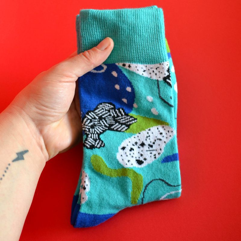 Cosmic socks turquesa - Imagen 8