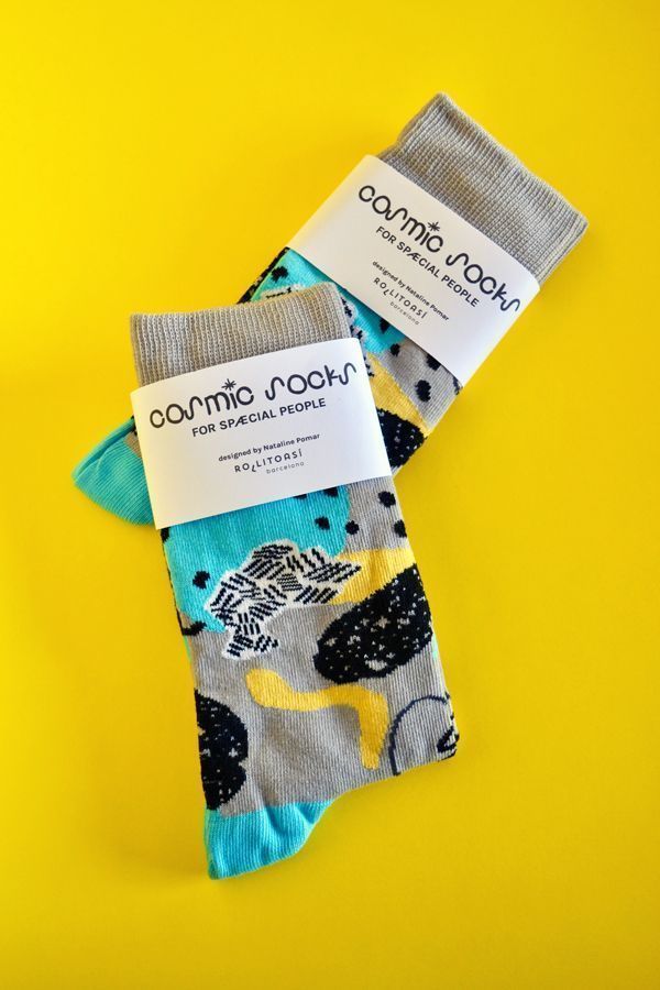 Cosmic socks gris - Imagen 9