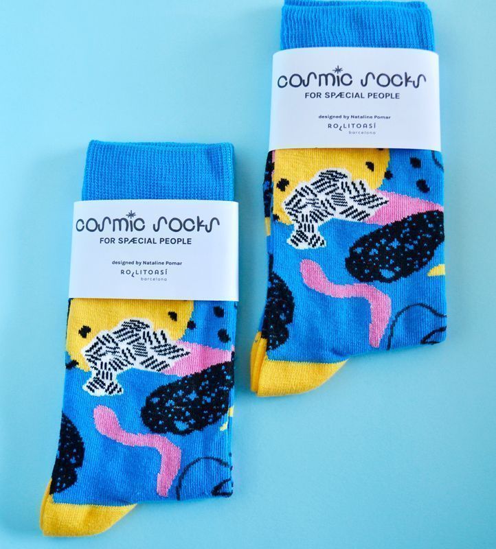 Cosmic socks azules - Imagen 8