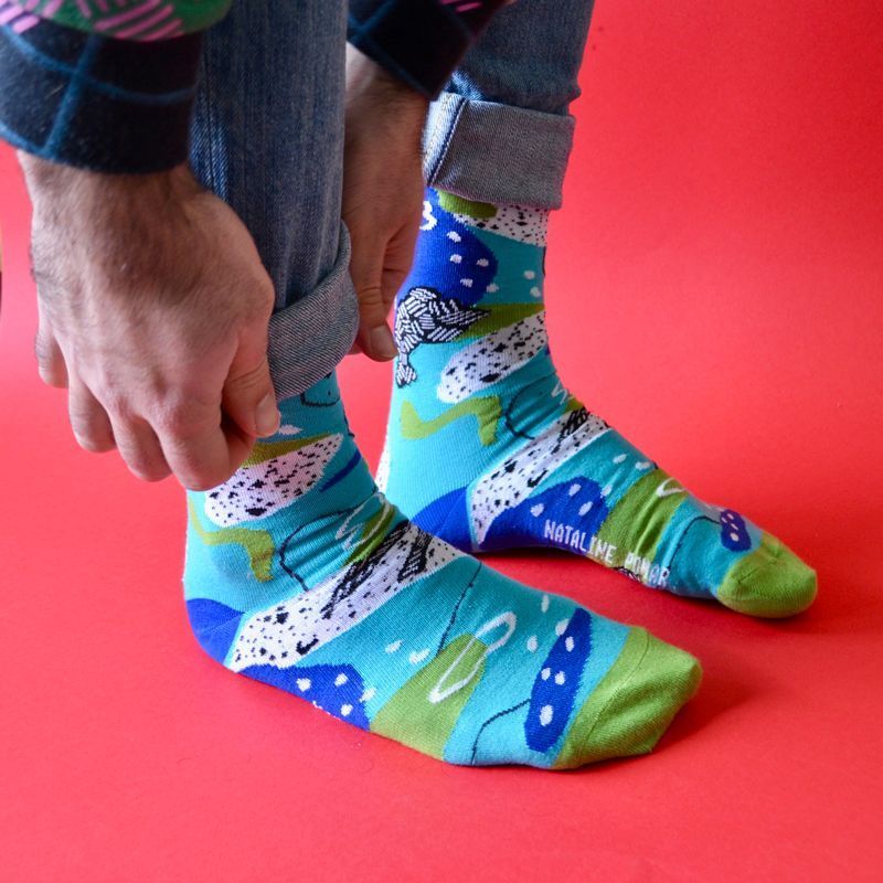 Cosmic socks turquesa - Imagen 3