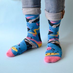 Cosmic socks azules