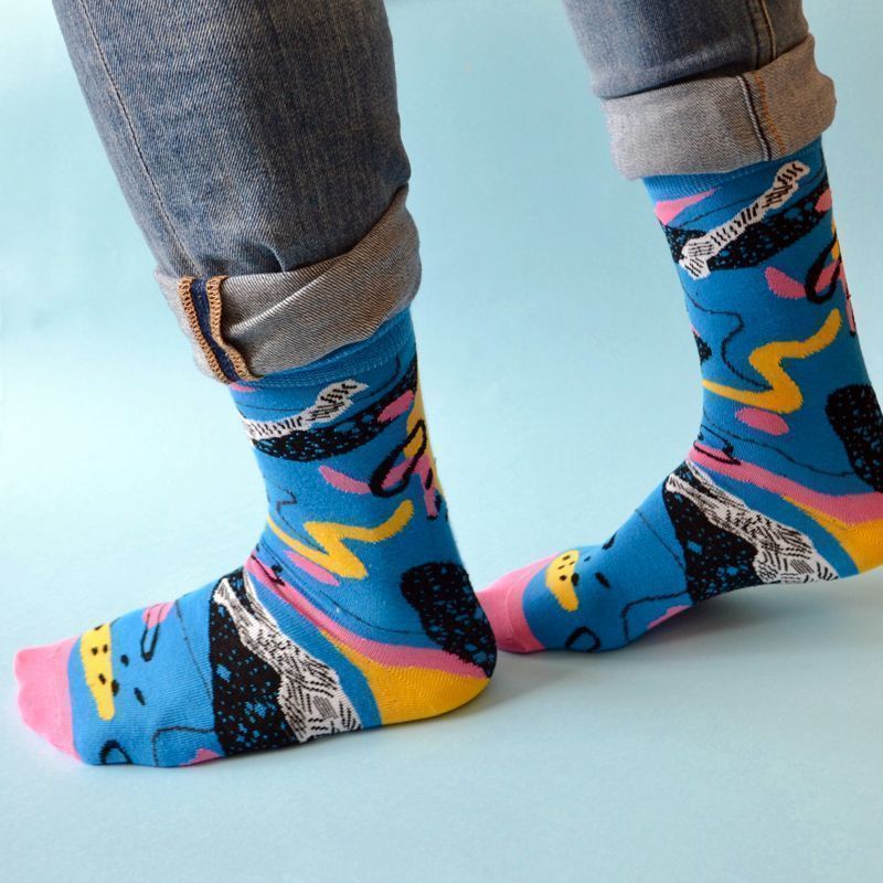 Cosmic socks azules - Imagen 4
