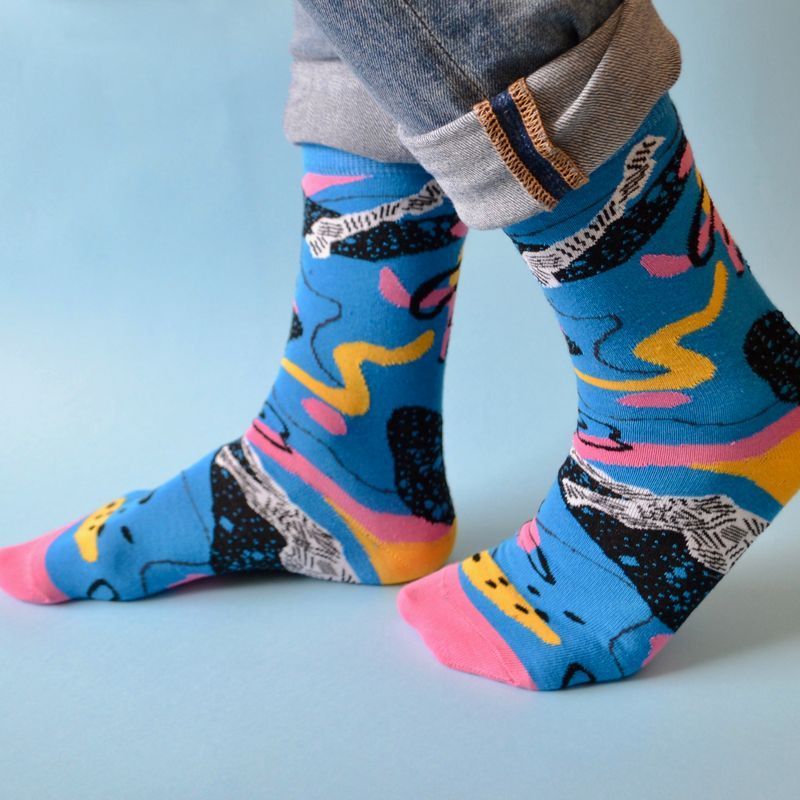 Cosmic socks azules - Imagen 6