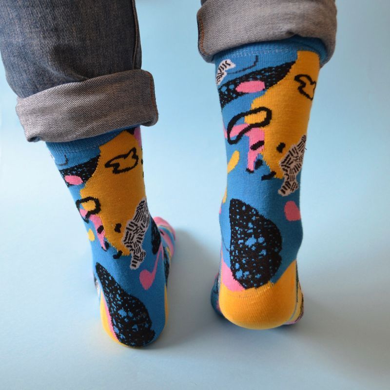 Cosmic socks azules - Imagen 3