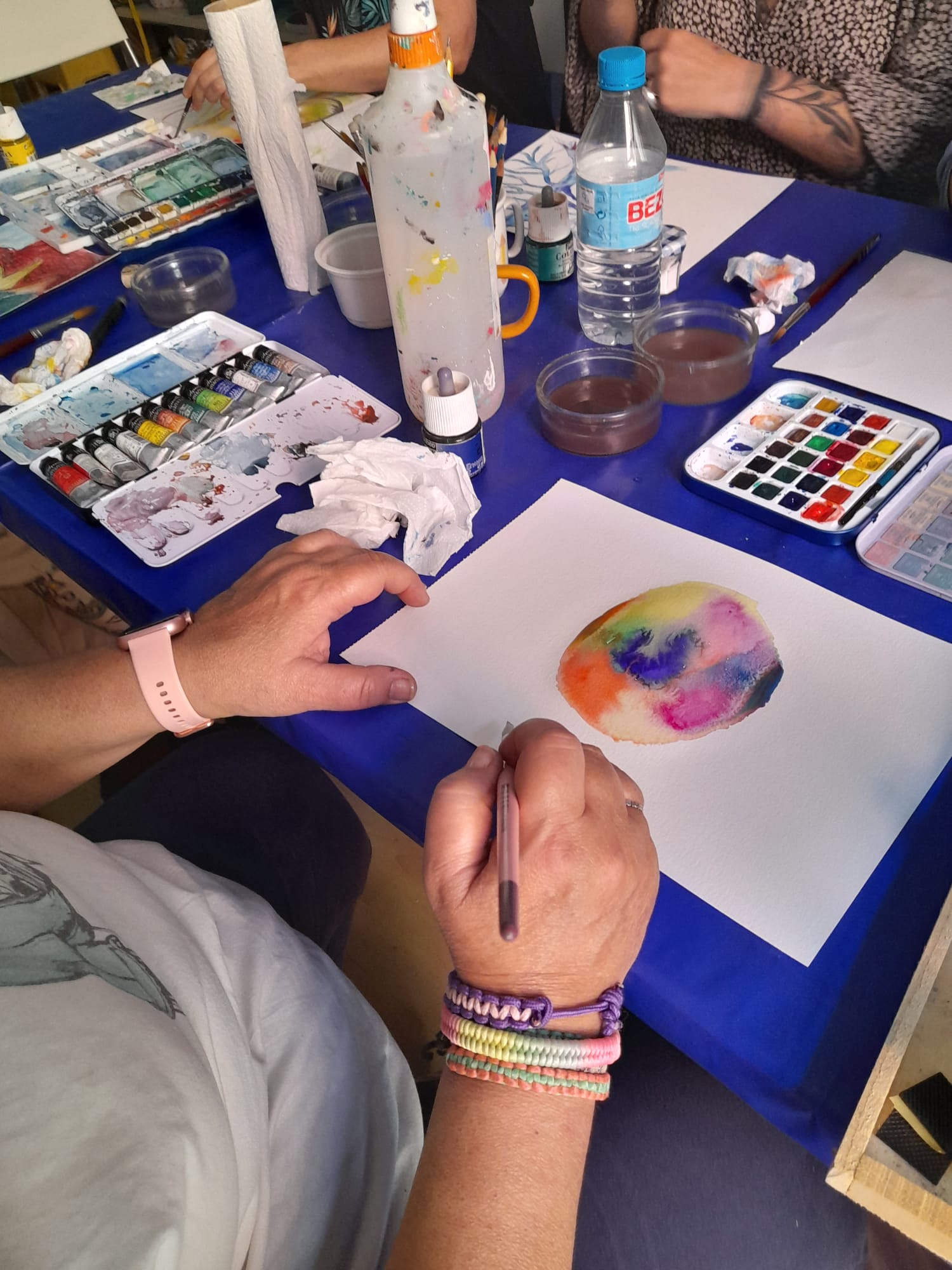 Curso: acuarela marina (Sábado 11 de Julio) - Imagen 4