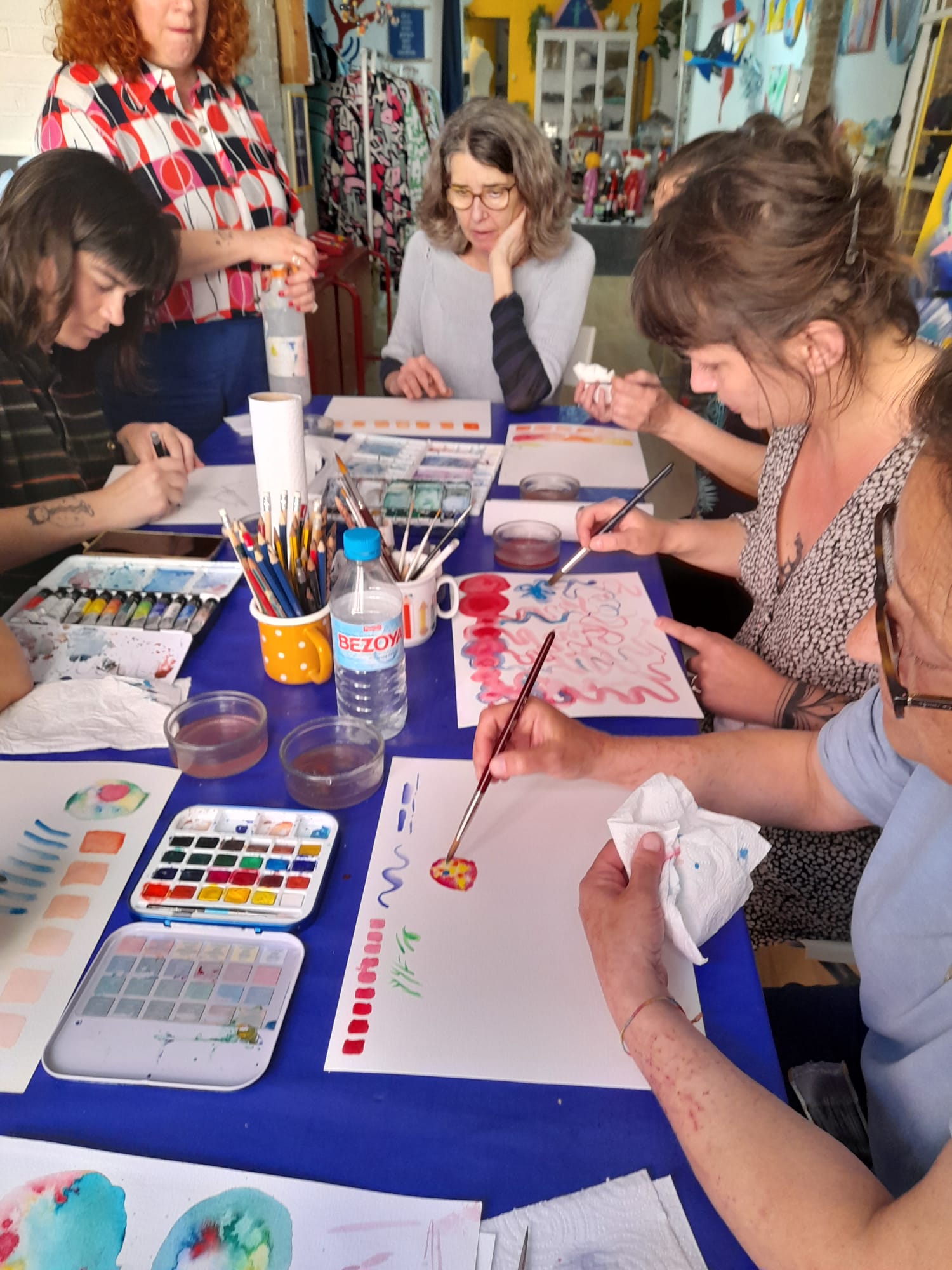 Curso: acuarela marina (Sábado 11 de Julio) - Imagen 2