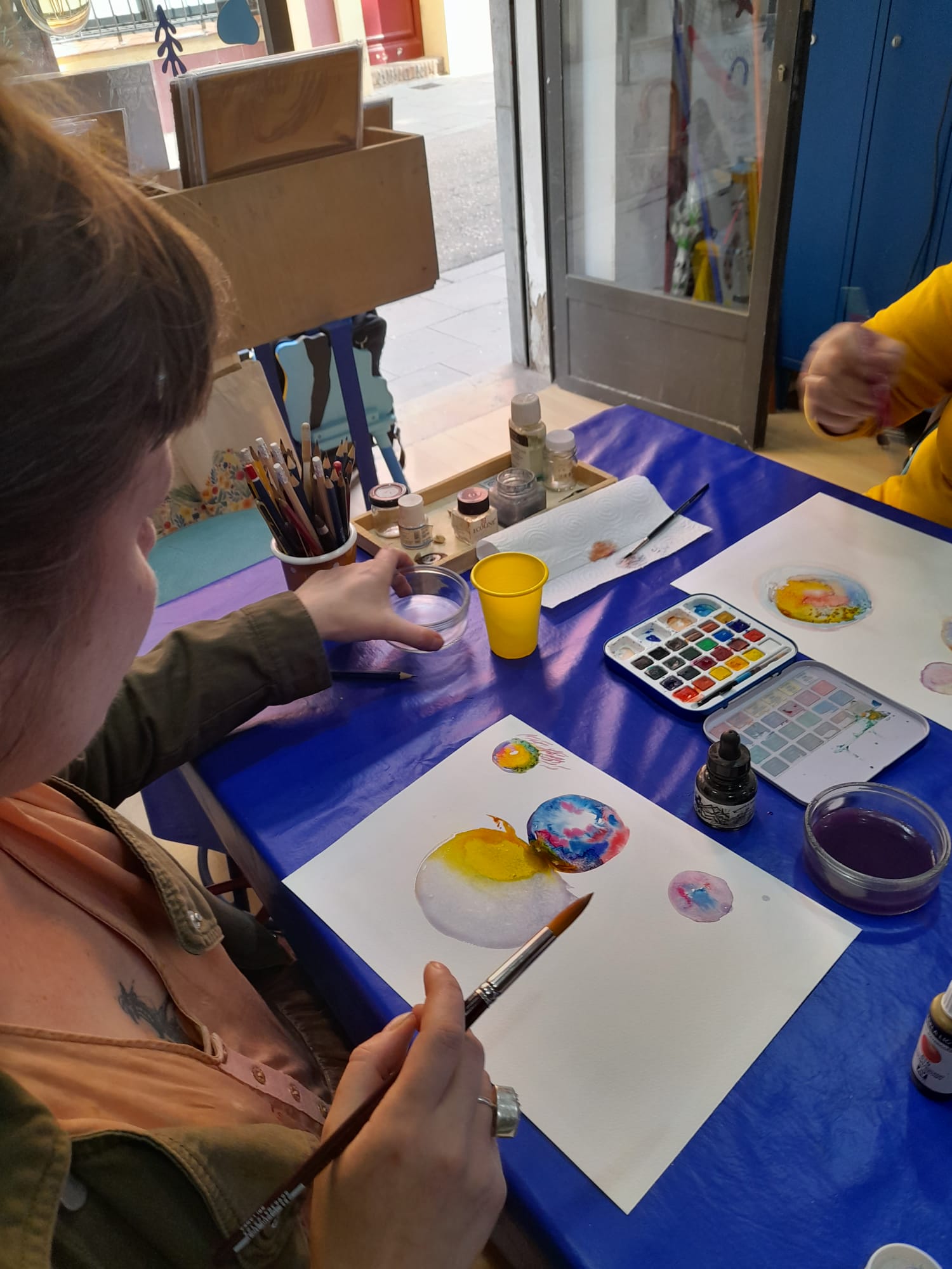Curso: acuarela marina (Sábado 11 de Julio) - Imagen 8