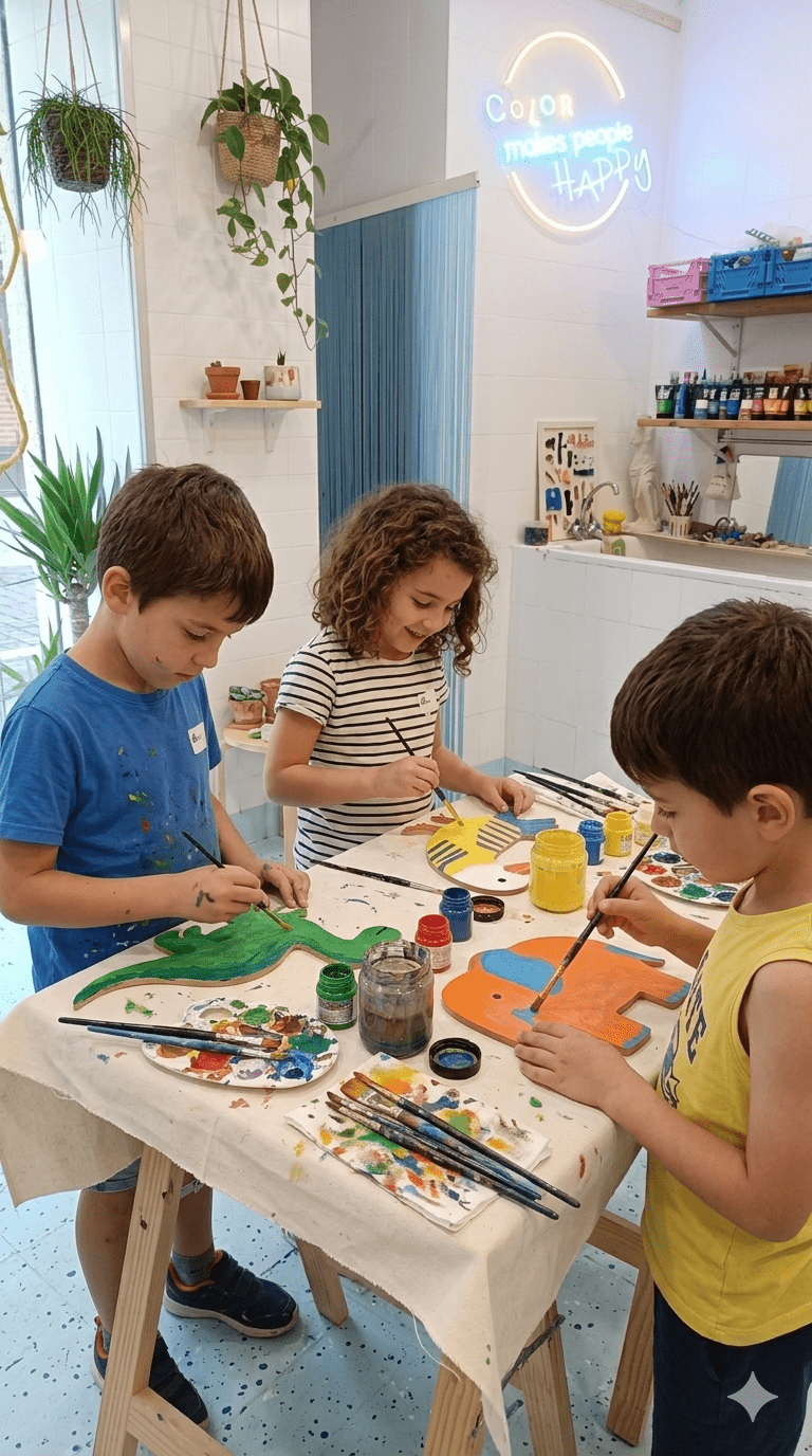 Campamento creativo de verano Julio y agosto (niños de 6 a 9 años)